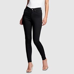 RES DENIM Harrys Hi Black Stretch Skinny Jean